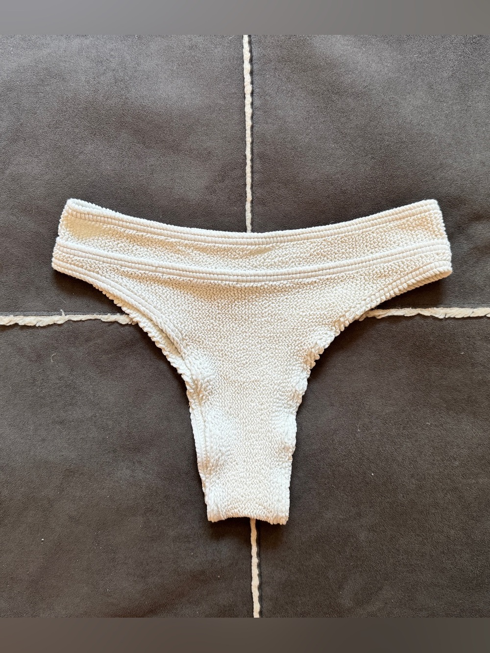 Bound by Bond-Eye Savannah Eco Bikini Bottom White